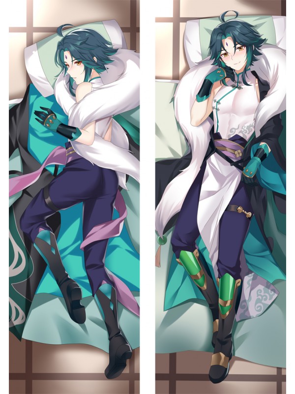 Genshin Impact Xiao Anime Dakimakura Japanese Hugging Body Pillow Cover