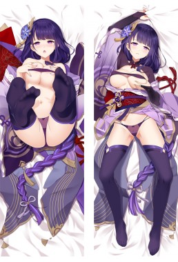 Genshin Impact Raiden Shogun Baal Anime Dakimakura japanese pillowcase