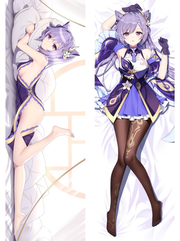 Genshin Impact Keqing Anime Dakimakura japanese pillowcase