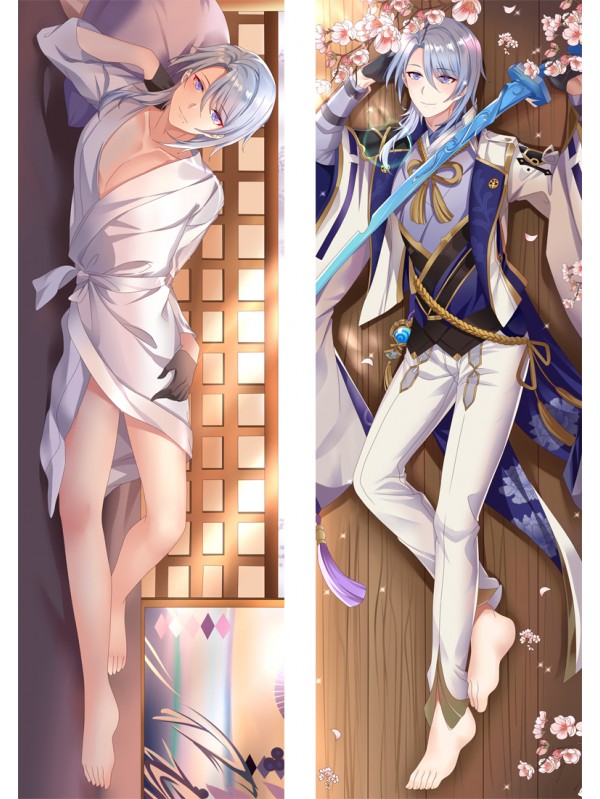 Genshin Impact Kamisato Ayato Anime Dakimakura japanese pillowcase