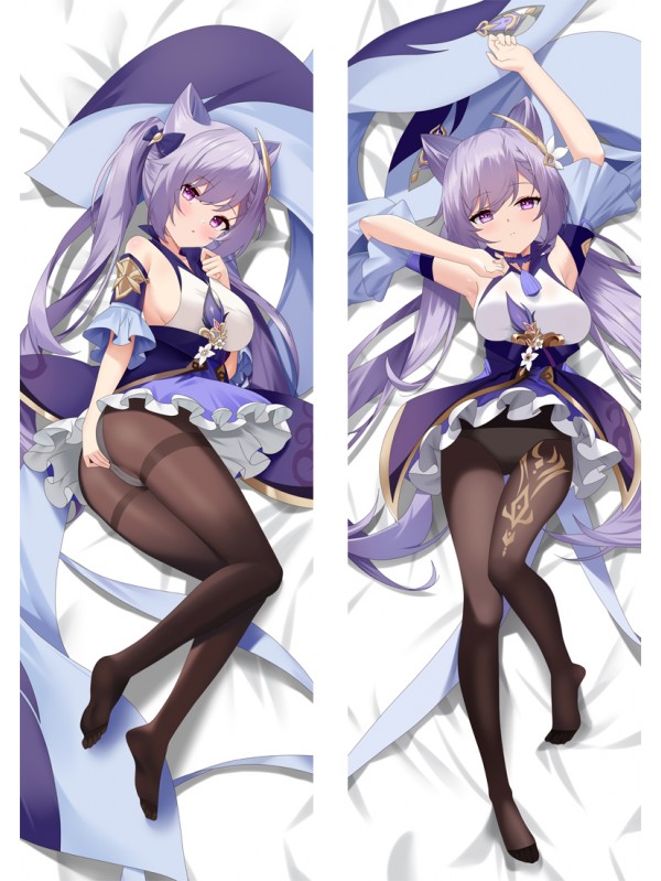 Genshin Impact Keqing Anime Dakimakura japanese pillowcase