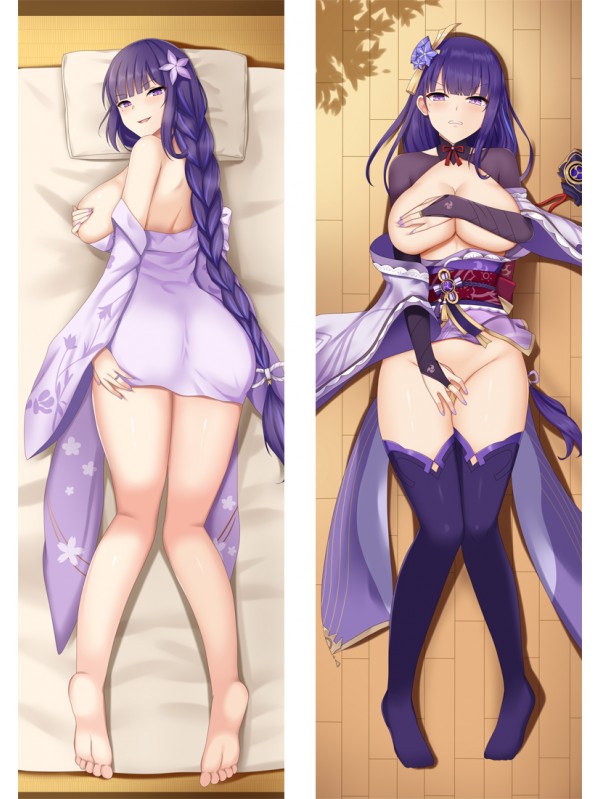 Raiden Shogun Baal Genshin Impact Anime Dakimakura japanese pillowcase