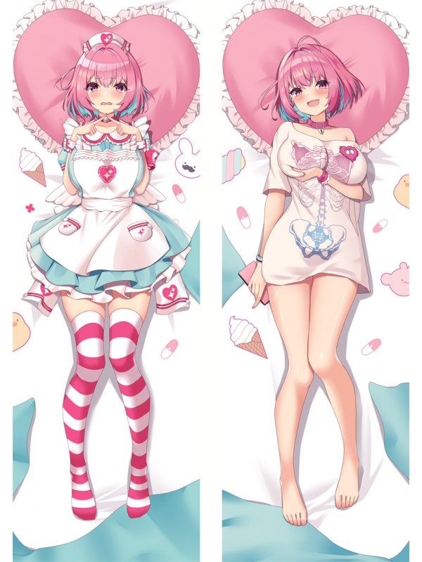 Virtual Youtuber Yumemi Riamu Anime Dakimakura japanese pillowcase