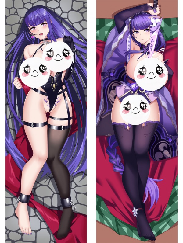 Genshin Impact Raiden Shogun Baal Anime Dakimakura japanese pillowcase
