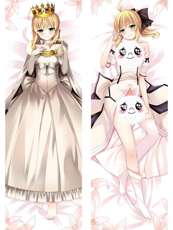 FateGrandOrder Altria Pendragon Saber Anime Dakimakura japanese pillowcase