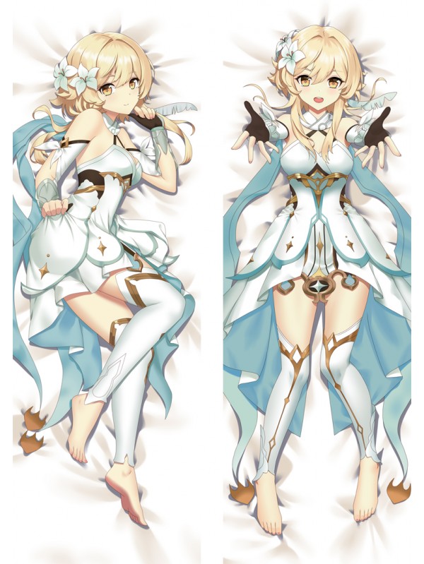 Genshin Impact Lumine Anime Dakimakura japanese pillowcase