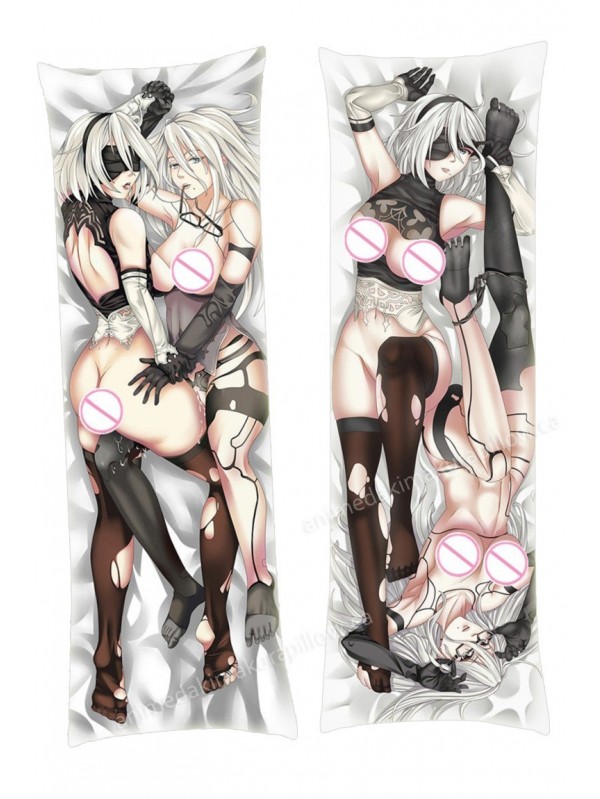 2B and 2A Nier Automata Dakimakura Japanese Hugging Body Pillowcase Anime