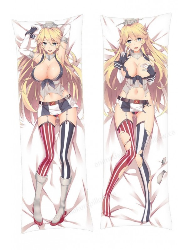 Kantai Collection Iowa-class battleship Anime Dakimakura Pillowcover Japanese Love Body Pillowcase