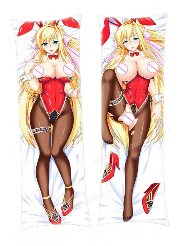 Blonde licking girl Anime Dakimakura Japanese Hugging Body Pillow Cover