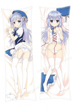 Chino Kafu Is the Order a Rabbit Anime Dakimakura Japanese Hugging Body Pillow Cover