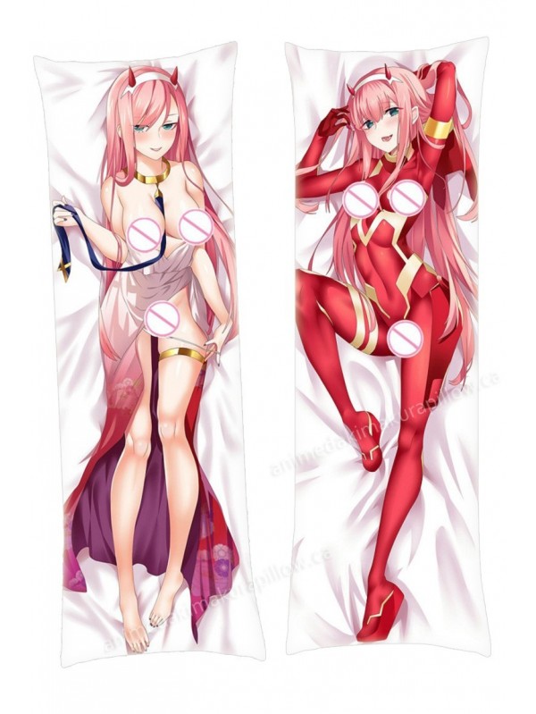 Two Zero DARLING in the FRANXX Anime Dakimakura Japanese Hugging Body Pillow Cover