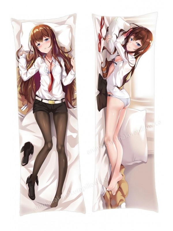 Makise Kurisu Steiins Gate Anime Dakimakura Japanese Hugging Body Pillow Cover