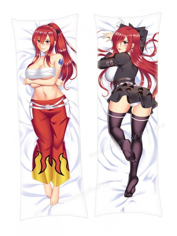 Erza Scarlet Fairy Tail Anime Dakimakura Japanese Hugging Body Pillow Cover