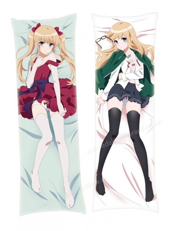 Eriri Spencer Sawamura Saenai Heroine no Sodatekata Anime Dakimakura Japanese Hugging Body Pillow Cover