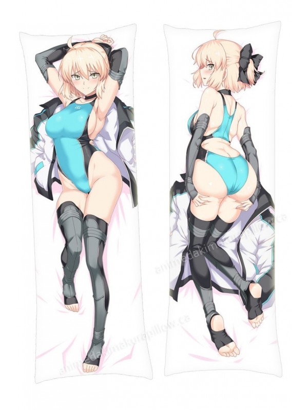 Fate Grand Order FGO Okita Soji Anime Dakimakura Japanese Hugging Body Pillow Cover