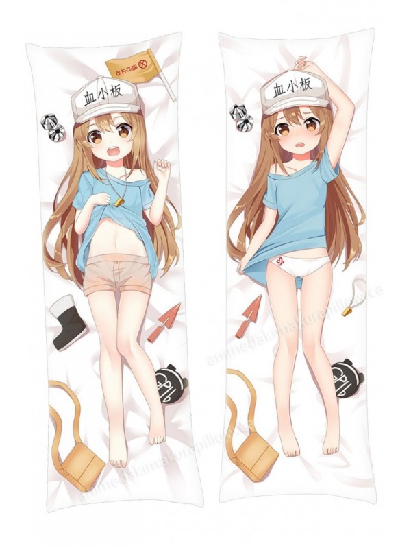 Platelet Cells at Work Anime Dakimakura Japanese Hugging Body Pillow Cover