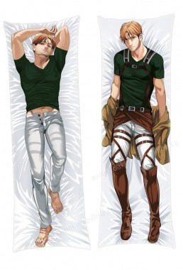 Mike Zacharius Attack on Titan Anime Dakimakura Pillowcover Japanese Love Body Pillowcase