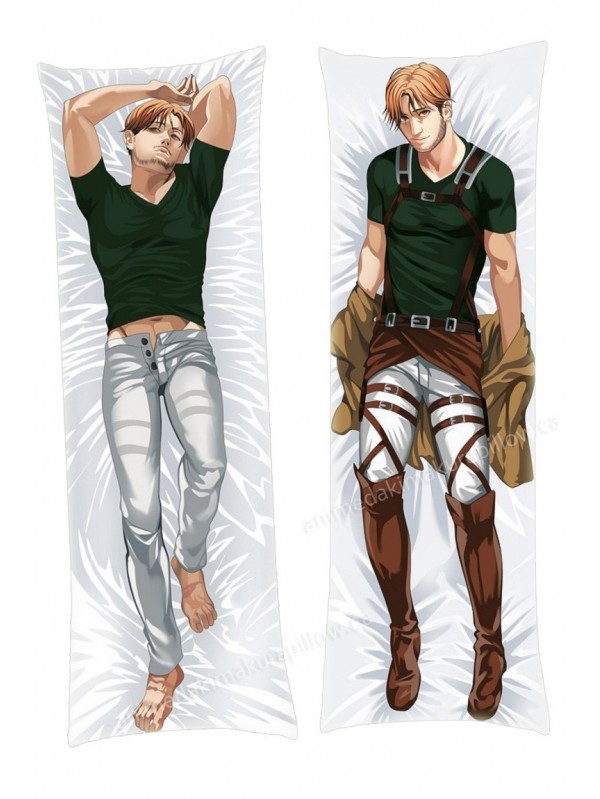Mike Zacharius Attack on Titan Anime Dakimakura Pillowcover Japanese Love Body Pillowcase