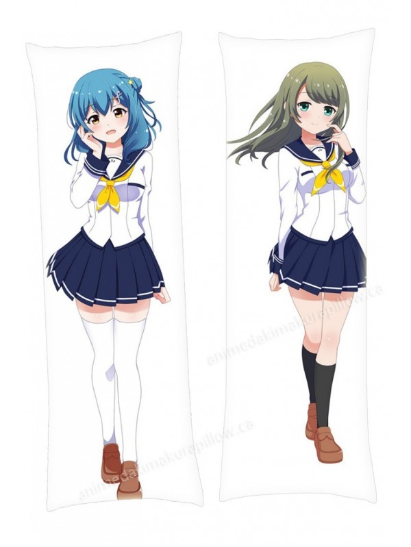 Kunieda Shiho and Kunieda Shiho Battle Girl High School Anime Dakimakura Pillowcover Japanese Love Body Pillowcase