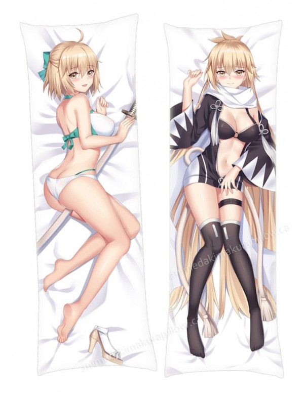 FateGrand Order FGO Okita Soji Swimsuit Japanese character body dakimakura pillow cover
