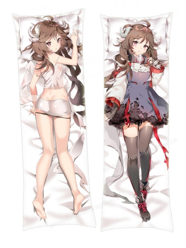 Arknights Eyjafjalla Japanese character body dakimakura pillow cover