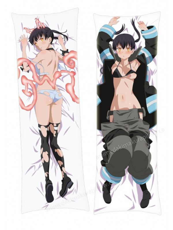 Fire Force Tamaki Kotatsu Japanese character body dakimakura pillow cover