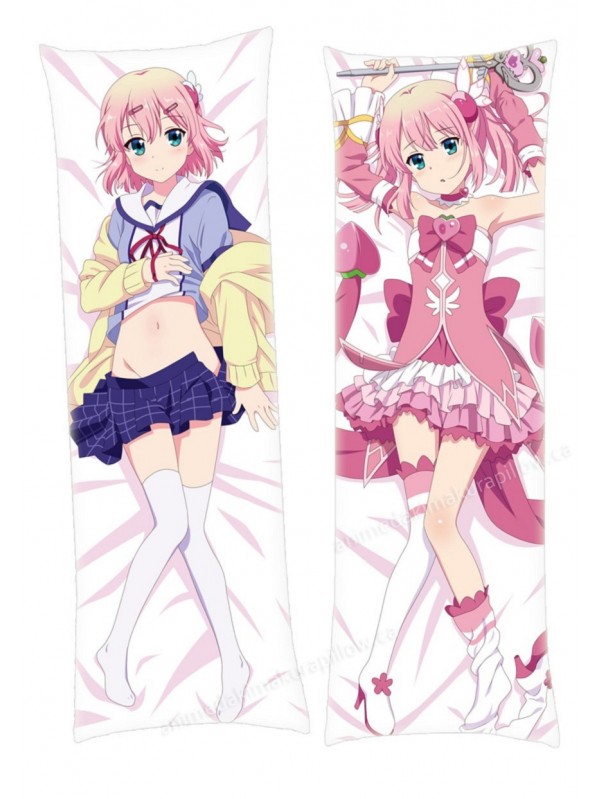 The Demon Girl Next Door Chiyoda Momo Japanese character body dakimakura pillow cover