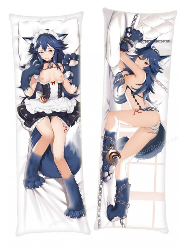 Granblue Fantasy Magic Wolf Fenrir Japanese character body dakimakura pillow cover