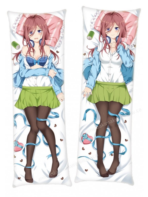 Miku Nakano - The Quintessential Quintuplets Japanese character body dakimakura pillow cover