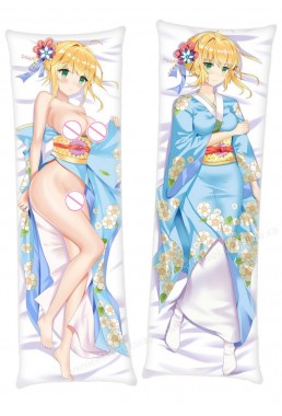 Arutoria Pendoragon Archer saber Fate Grand Order FGO Japanese character body dakimakura pillow cover
