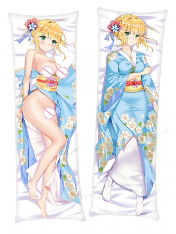 Arutoria Pendoragon Archer saber Fate Grand Order FGO Japanese character body dakimakura pillow cover