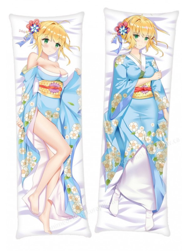 Fate Grand Order FGO Arutoria Pendoragon Archer saber Japanese character body dakimakura pillow cover