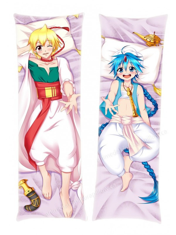 Alibaba and Aladin Magi Male Anime Dakimakura Japanese Hugging Body PillowCases