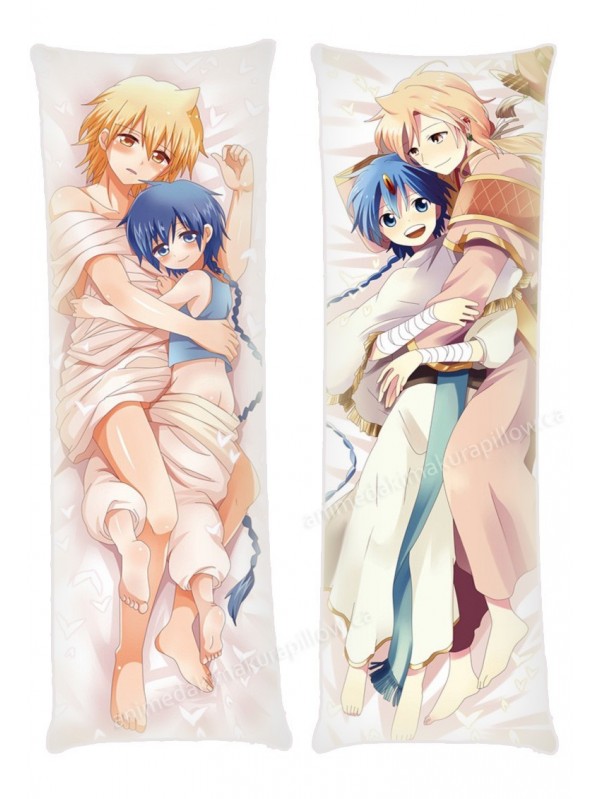 Alladin and Alibaba Saluja Magi The Labyrinth of Magic Male Anime Dakimakura Japanese Hugging Body PillowCases