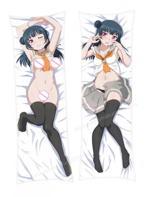 AnchoR Clockwork Planet and Yoshiko Tsushima Love Live! Sunshine!! Dakimakura Japanese Hugging Body Pillowcase Anime