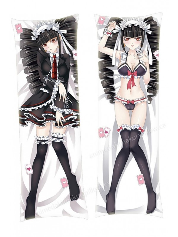 Celestia Ludenberg Danganronpa Dakimakura Japanese Hugging Body Pillowcase Anime