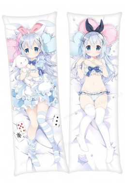 Chino Kafu Is the Order a Rabbit Anime Dakimakura Japanese Hugging Body PillowCases