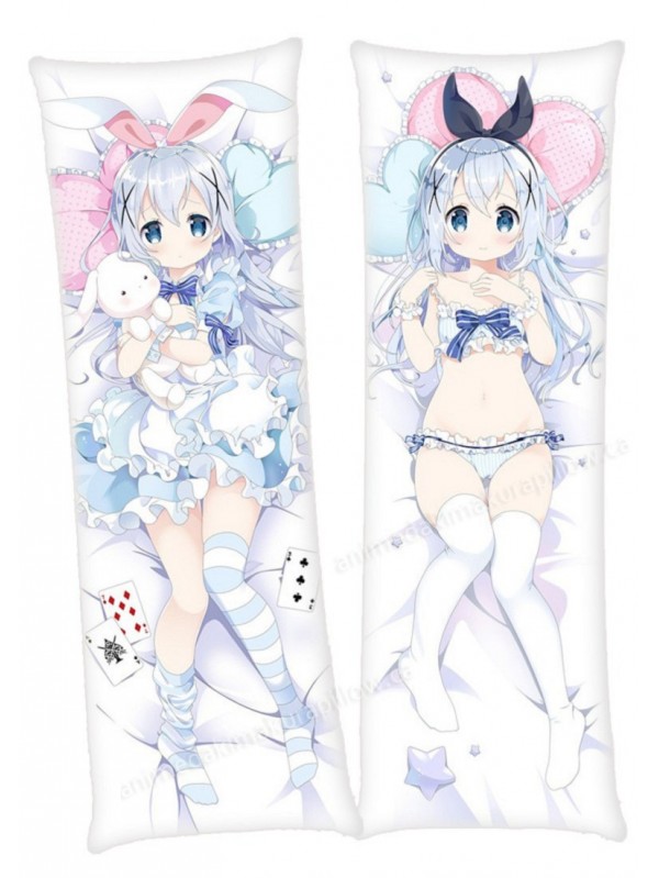 Chino Kafu Is the Order a Rabbit Anime Dakimakura Japanese Hugging Body PillowCases
