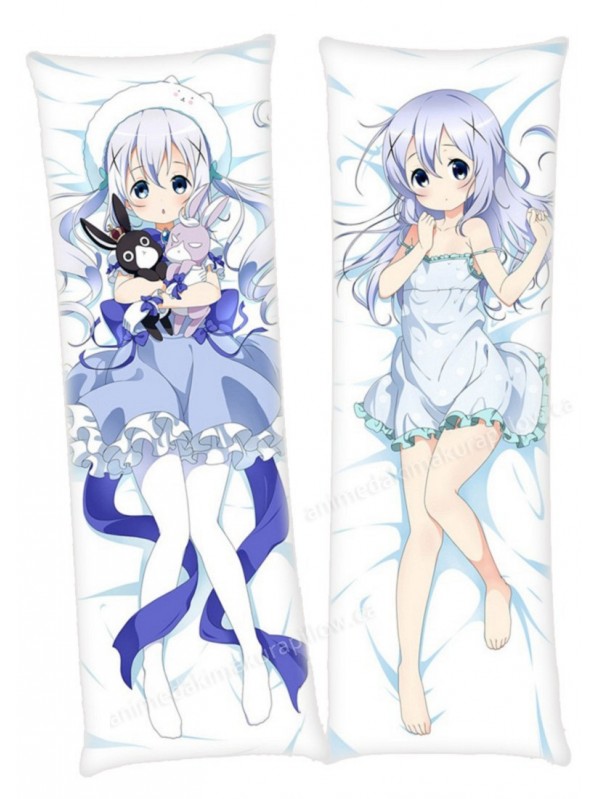 Chino Kafuu Is the Order Rabbit Anime Dakimakura Japanese Hugging Body PillowCases