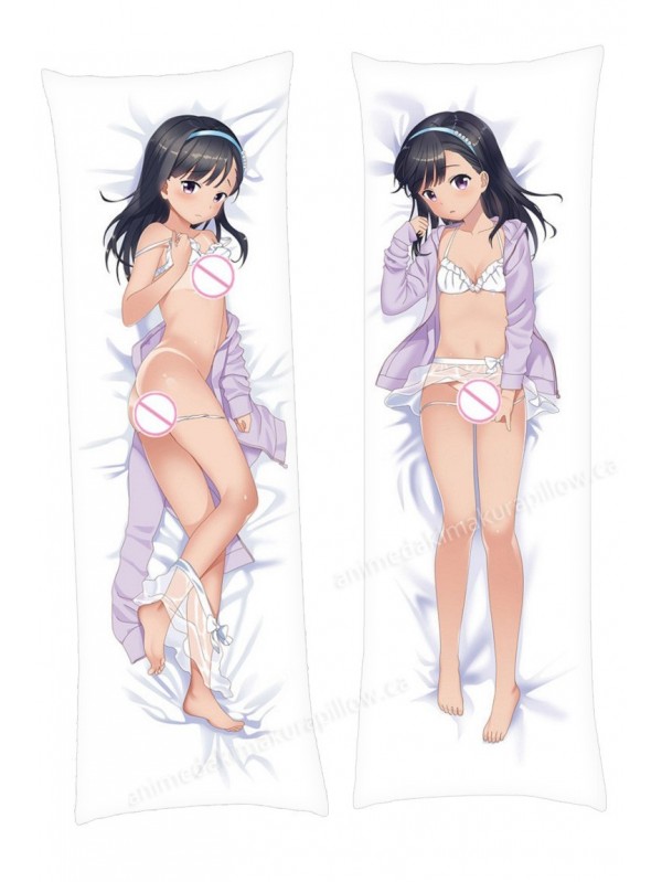 Cute Black Hair Dakimakura Japanese Hugging Body Pillowcase Anime