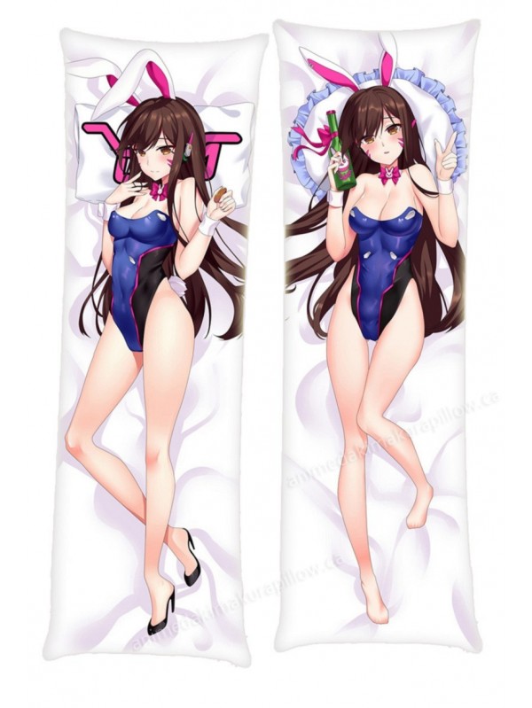 D Va Overwatch Anime Dakimakura Japanese Hugging Body PillowCases