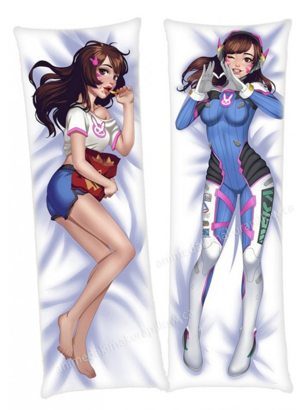 D.VA Overwatch Anime Dakimakura Japanese Hugging Body PillowCases