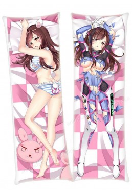 D.va Overwatch Anime Dakimakura Japanese Hugging Body PillowCases