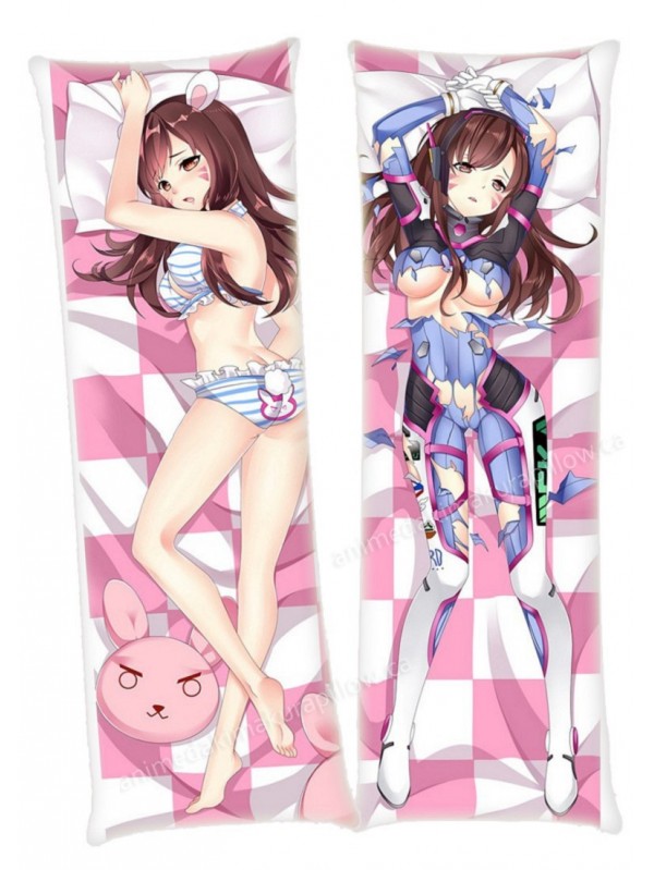 D.va Overwatch Anime Dakimakura Japanese Hugging Body PillowCases