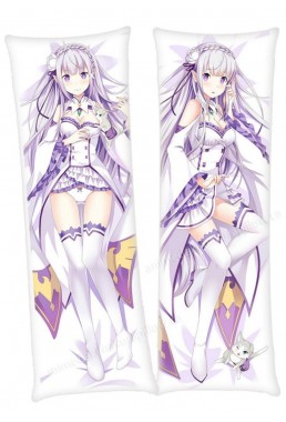 Emilia -Re Zero Anime Dakimakura Japanese Hugging Body PillowCases