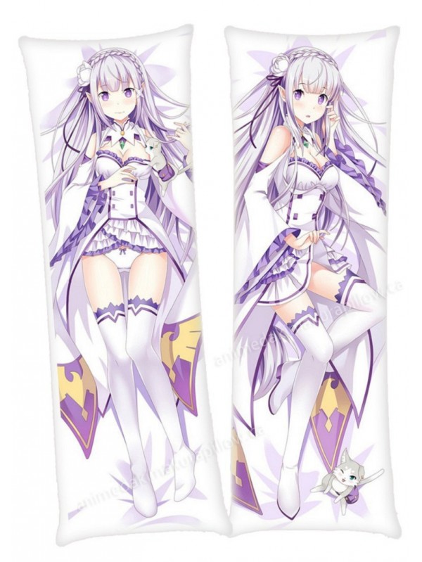 Emilia -Re Zero Anime Dakimakura Japanese Hugging Body PillowCases