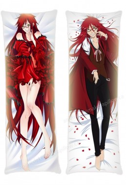 Grell Sutcliff Kuroshitsuji Anime Dakimakura Japanese Hugging Body PillowCases