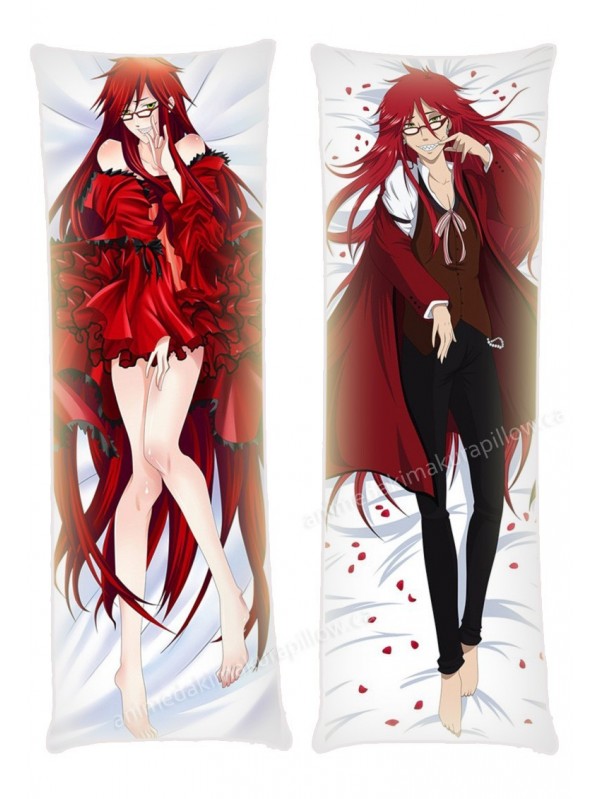 Grell Sutcliff Kuroshitsuji Anime Dakimakura Japanese Hugging Body PillowCases