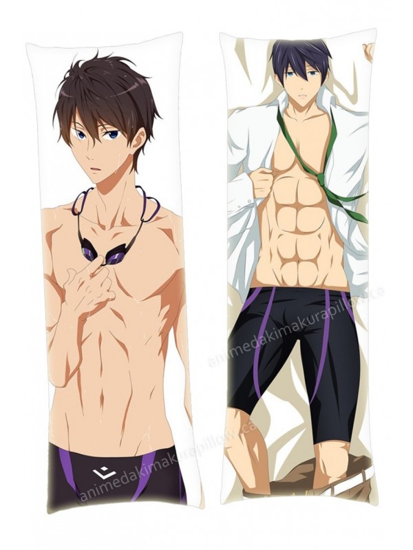 Haruka Nanase Free! Male Dakimakura Japanese Hugging Body Pillowcase Anime
