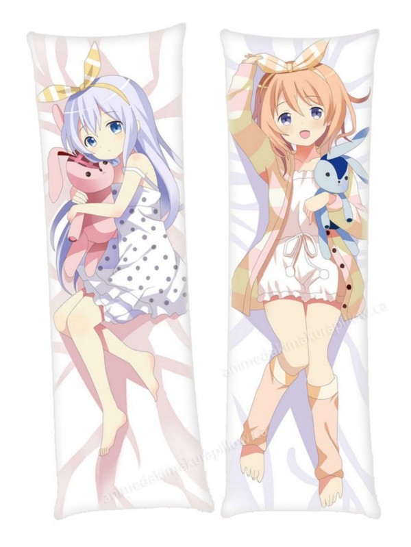 Is The Order Rabbit Gochuumon wa Usagi desu ka Dakimakura 3d pillow japanese anime pillow case
